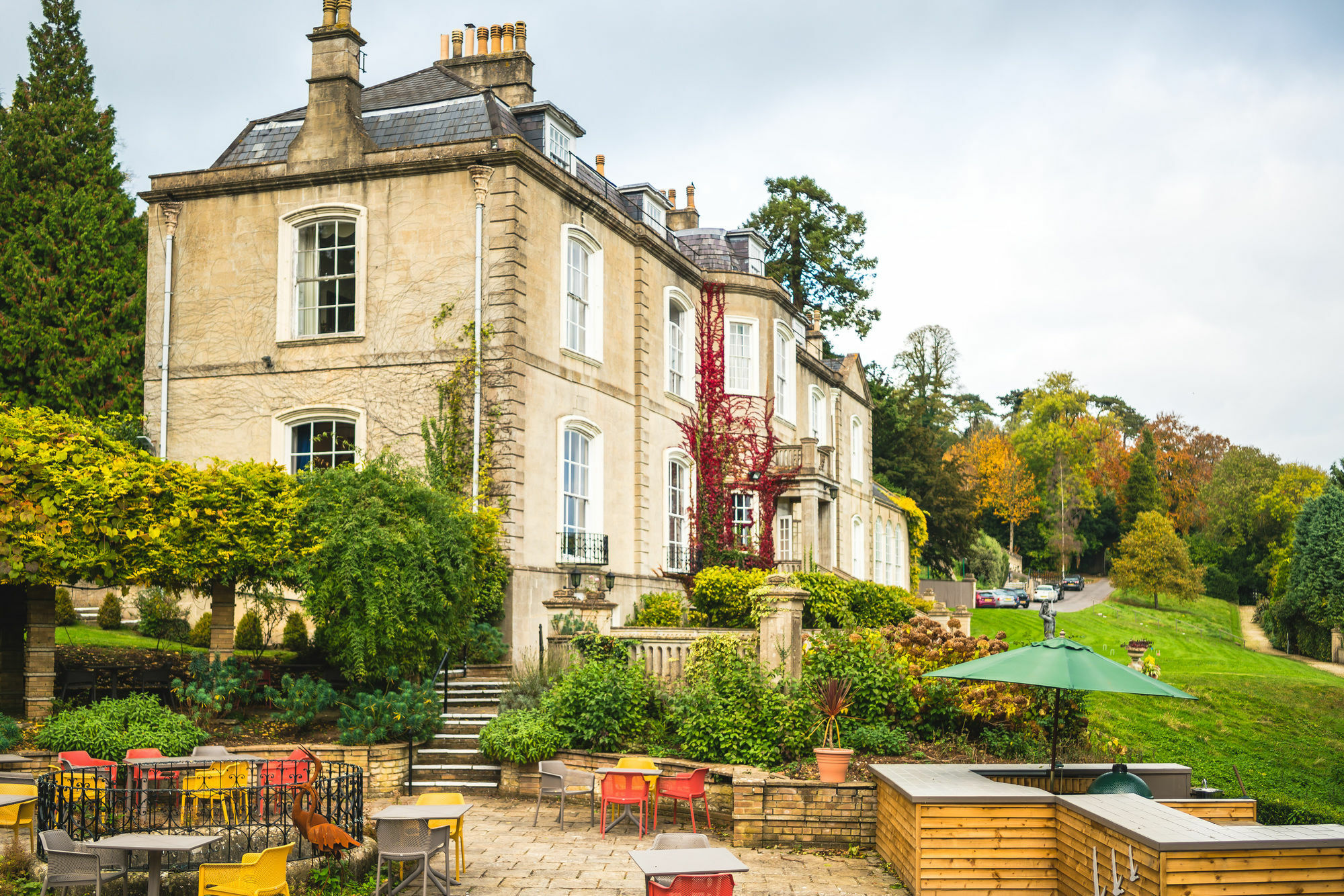 Combe Grove Hotel Limpley Stoke Exterior foto